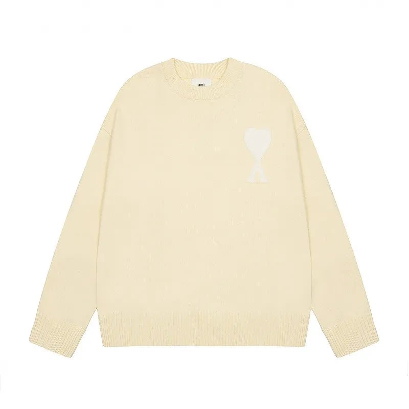 AMI Paris Loose-Fit Knit Long-Sleeve photo 8