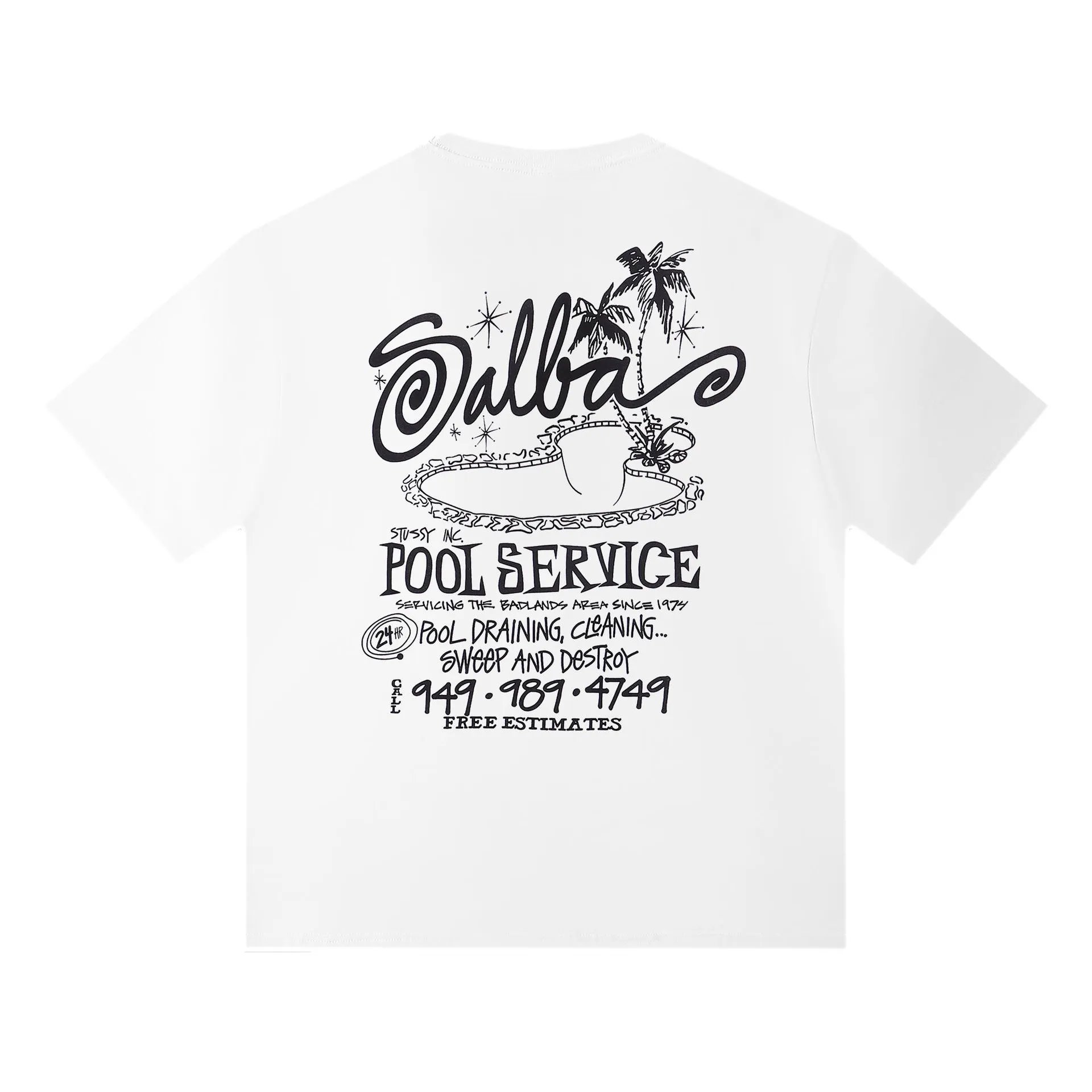 Stussy Dice Letter Short-Sleeve T-Shirt photo 5