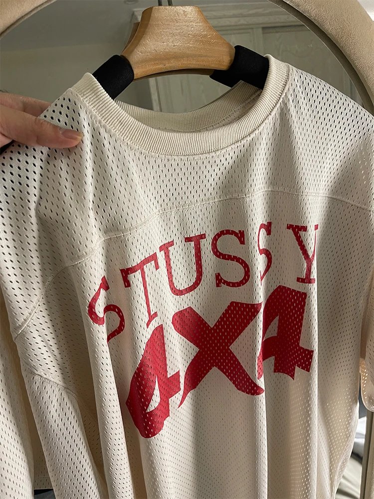 Stussy Hollow Mesh Short-Sleeve T-Shirt photo 6