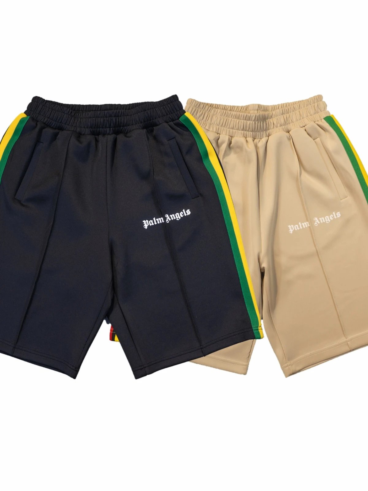 Palm Angels Track Shorts Red Green Black Purple Beige Blue Yellow White Pink Sporty