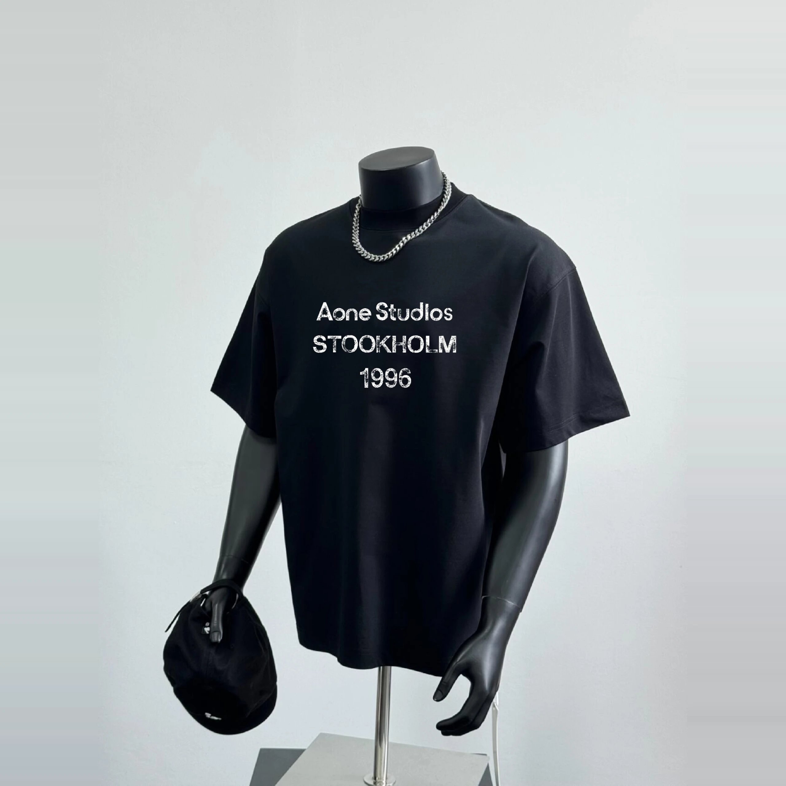 Acne Studios Oversized Pure Cotton Heavyweight T-Shirt
