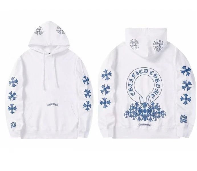 Chrome Hearts Print Hooded Zip-Up Sweatshirt Jacket photo 3