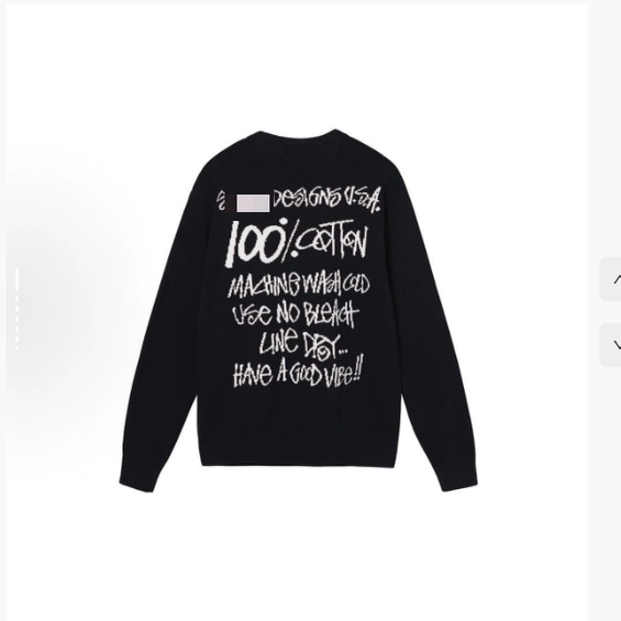 Stüssy Sweater Couple Long-Sleeved Cardigan Crew Neck【10 style】