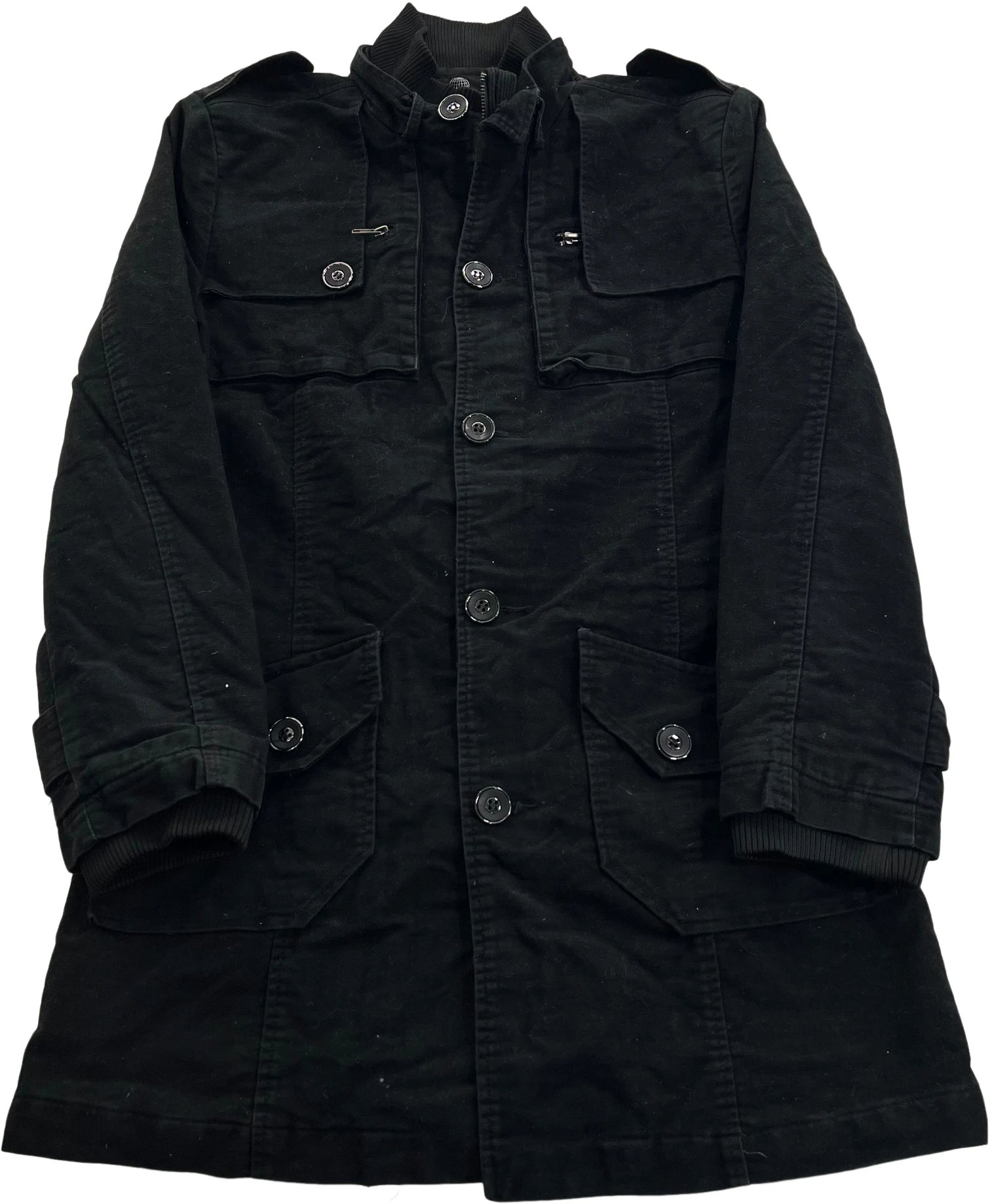 Retro Distressed Workwear Hunter Style Barn Coat photo 3
