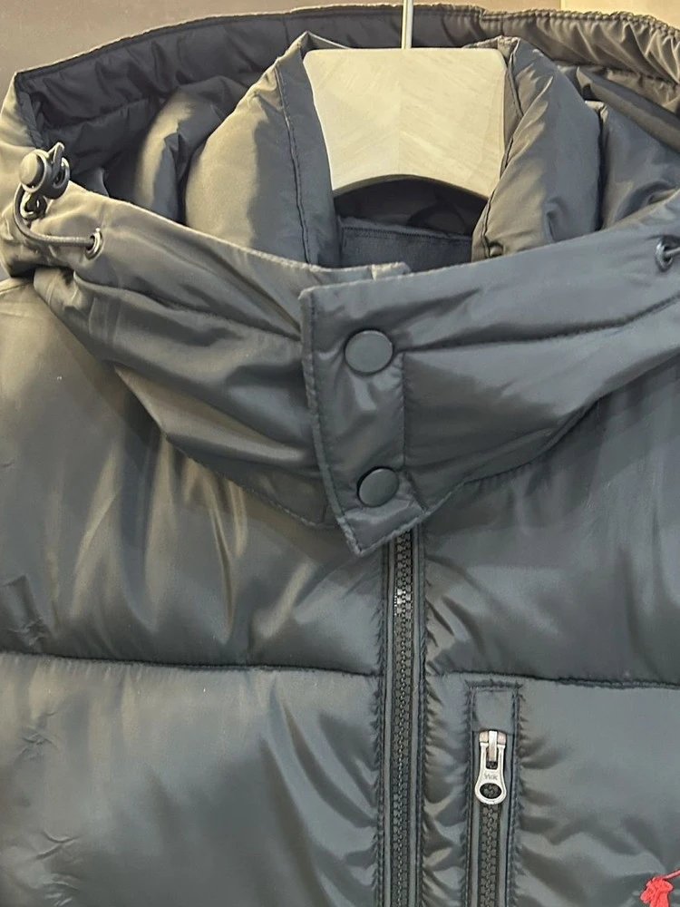 Polo Ralph Lauren Black Puffer Hooded Jacket