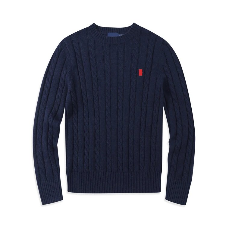 Polo Pure Cotton Retro Cable Knit Sweater photo 3