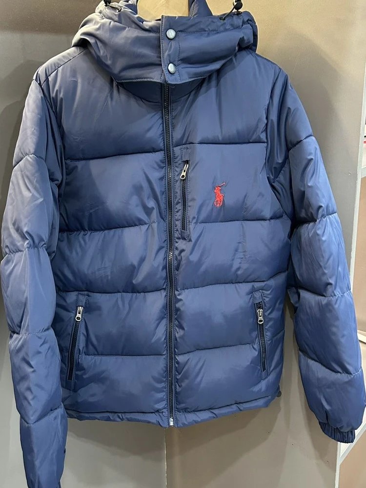 Polo Ralph Lauren Black Puffer Hooded Jacket