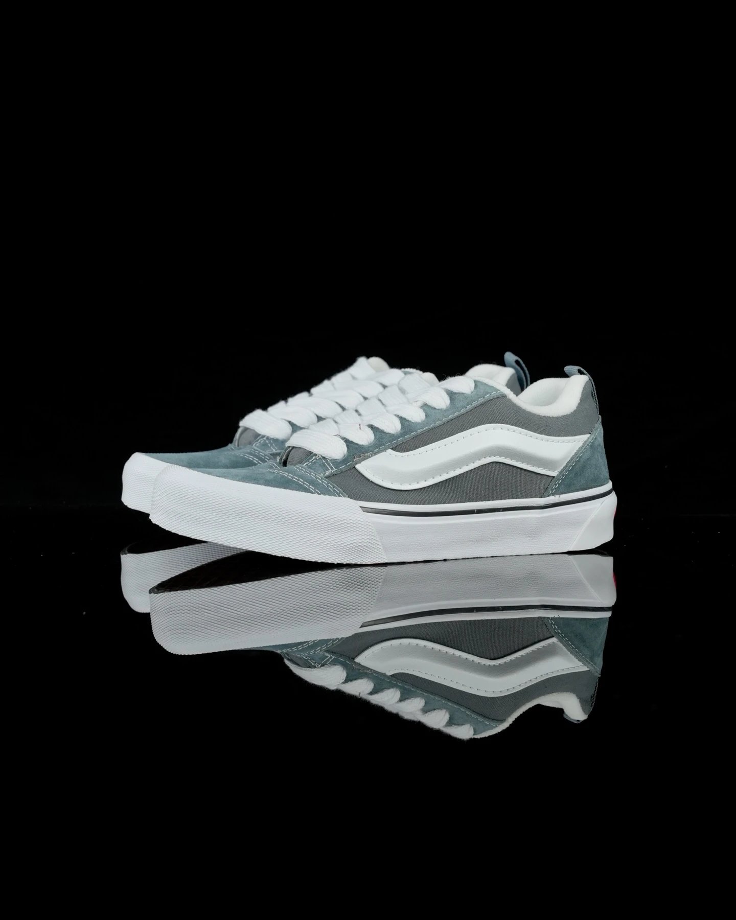 Vans Old Skool Gray Suede Sneakers Skateboard Shoes