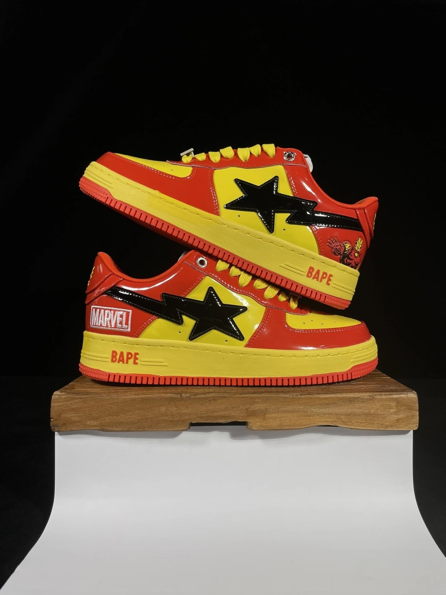Bape Bape Sta Low Marvel Iron Man 2022 001FWI731902