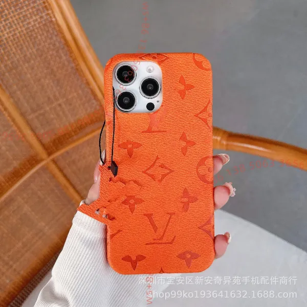 Louis Vuitton Monogram Orange Phone Case - 1