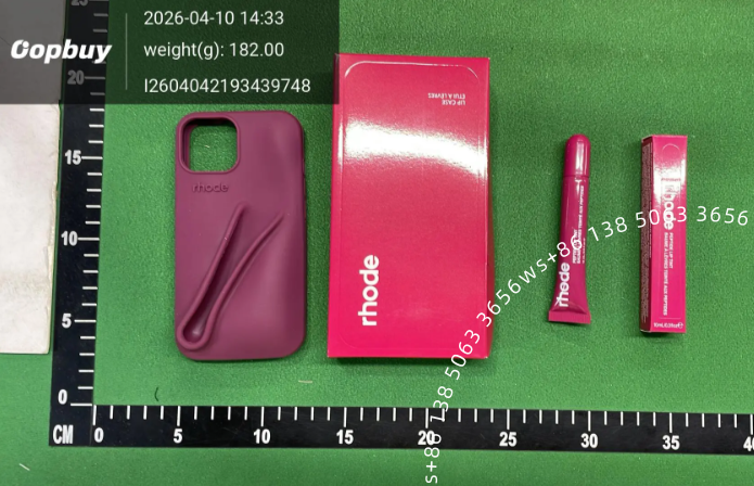 Rhode Phone Case with Integrated Lip Balm Holder Gray Phone-Case - 7