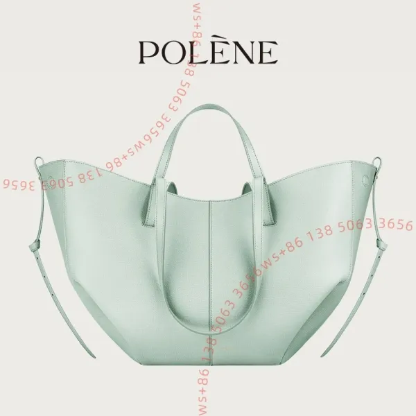 Design Polène Noé Tote Mint Green Handbag Tote Bag - 1