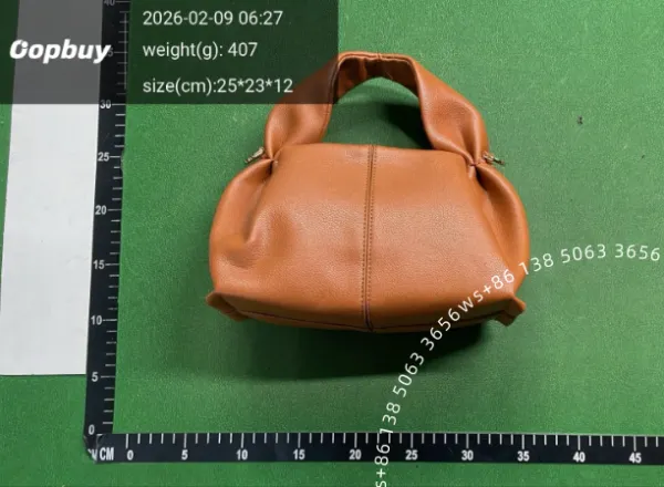 Design Polène The Mini Nubuck Tote Brown Handbag Handbags - 17