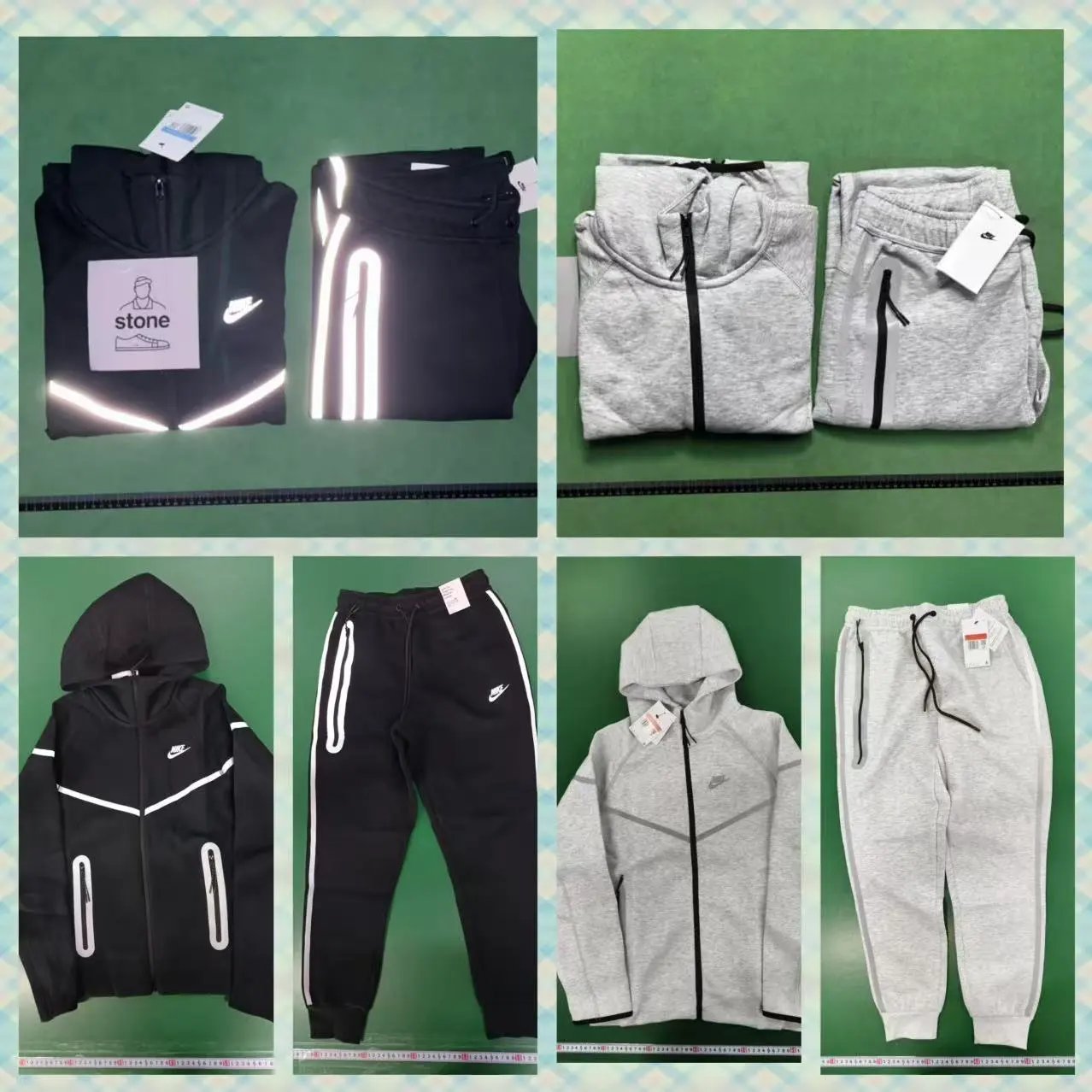 Popular sportswear suits reflective (The first four styles are reflective)