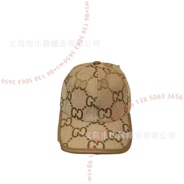 Gucci GG Marmont Mesh Baseball Cap Beige - 1