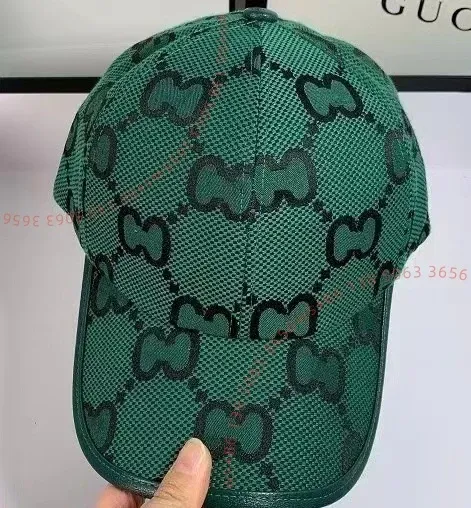 Gucci GG Marmont Mesh Baseball Cap Green - 1