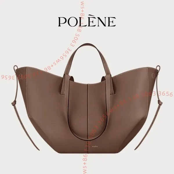 Design Polène Noé Tote Bag Taupe Handbag Handbags - 1