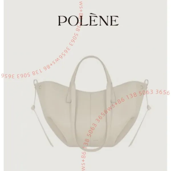 Design Polène The Mini Nappes Beige Hobo Bag Shoulder Bags - 1