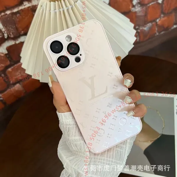 Louis Vuitton Monogram Iridescent Pink Phone Case - 1