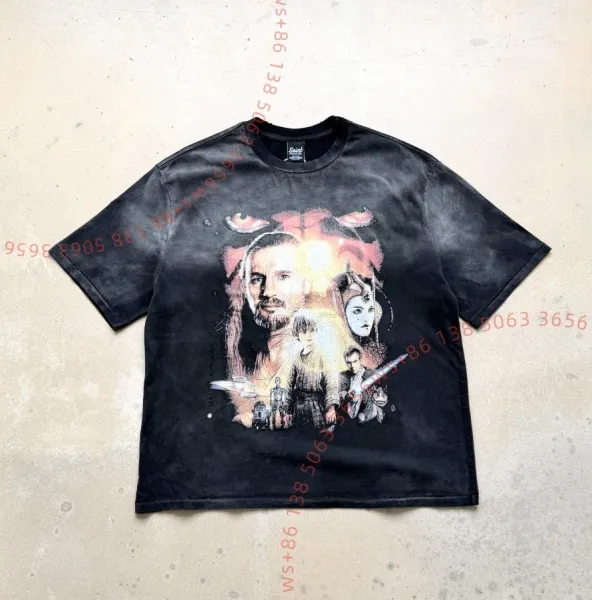 Saint Tears Star Wars Graphic Black T-Shirt - 1