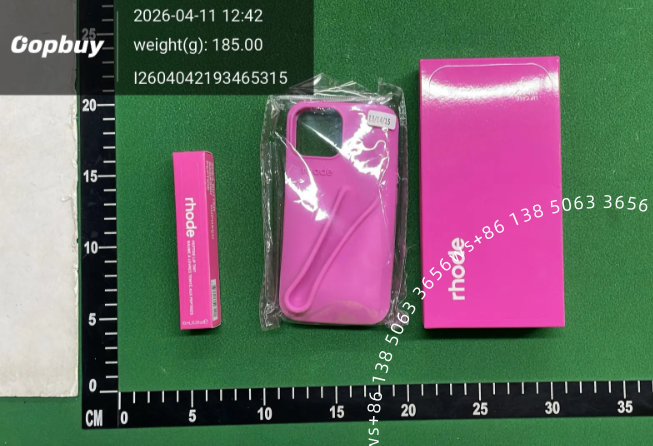 Rhode Phone Case with Integrated Lip Balm Holder Gray Phone-Case - 6