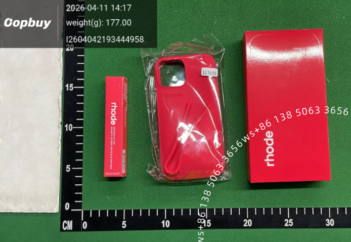 Rhode Phone Case with Integrated Lip Balm Holder Gray Phone-Case - 4