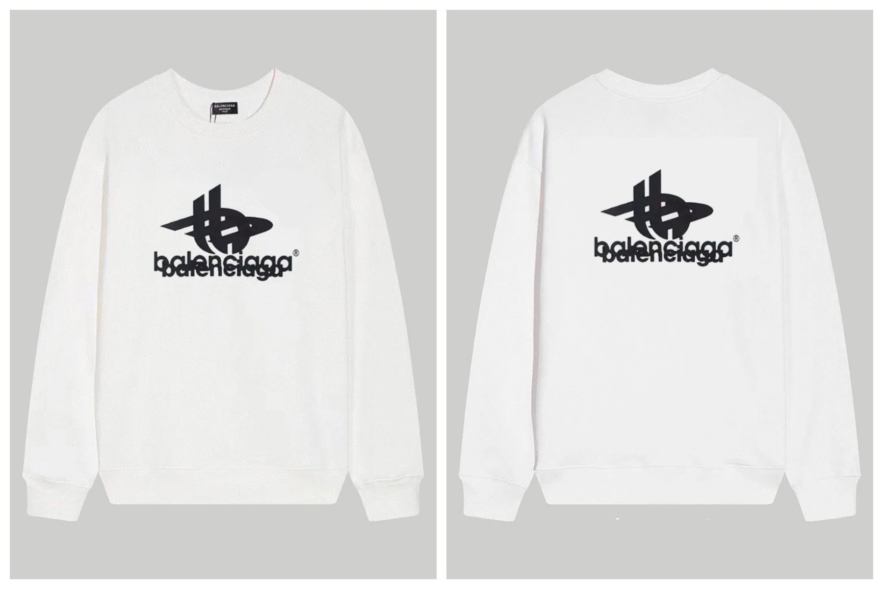 Cotton Crew Neck Sweatshirt photo 4