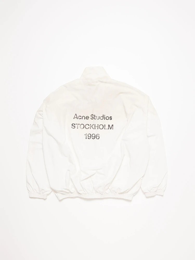 Distressed 1996 Letter Print Casual Jacket photo 2