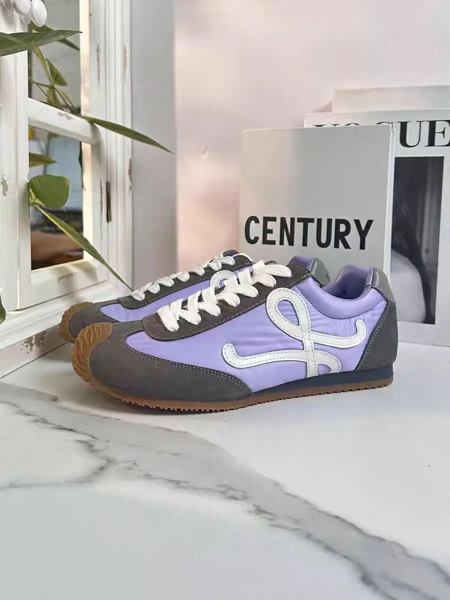 Genuine Leather Suede Casual Sports Shoes Women's photo 7