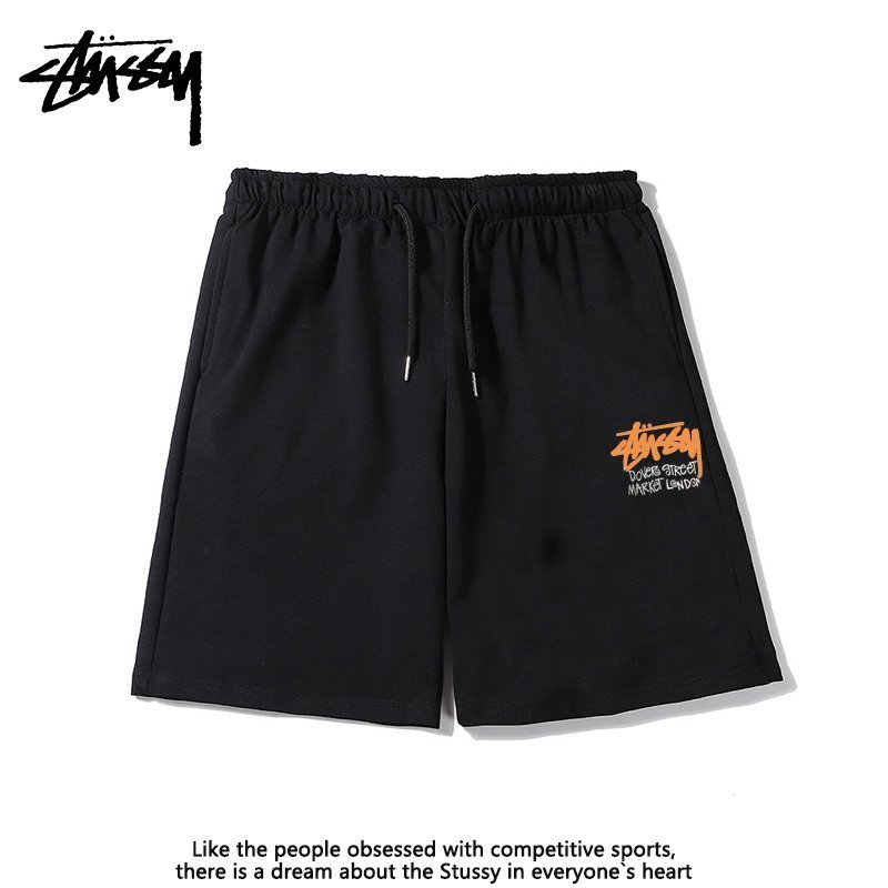 Stussy Summer Cotton Drawstring Shorts