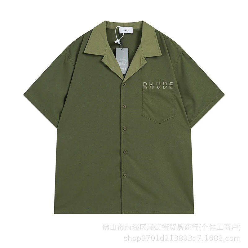 Collared Short-Sleeved Shirt photo 6