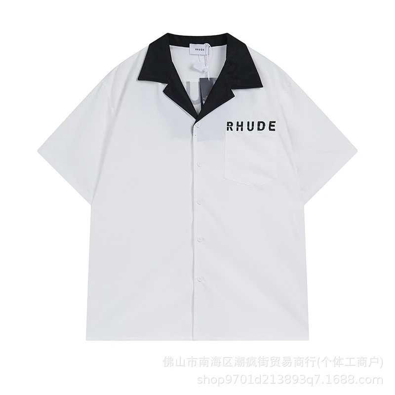 Collared Short-Sleeved Shirt photo 5