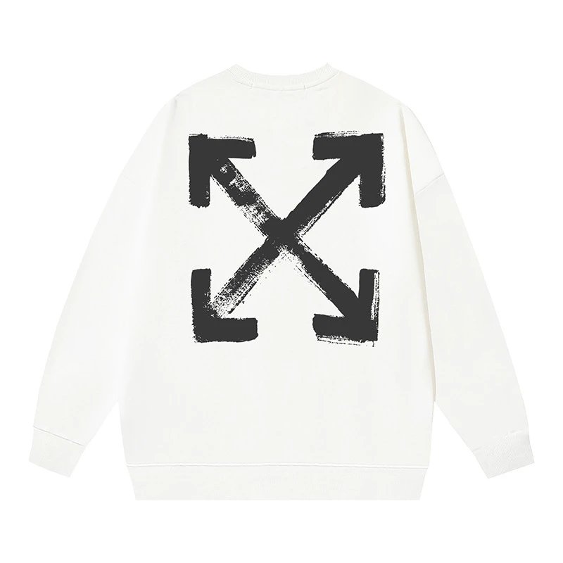Arrow Oil Painting Simple Print Pullover photo 8