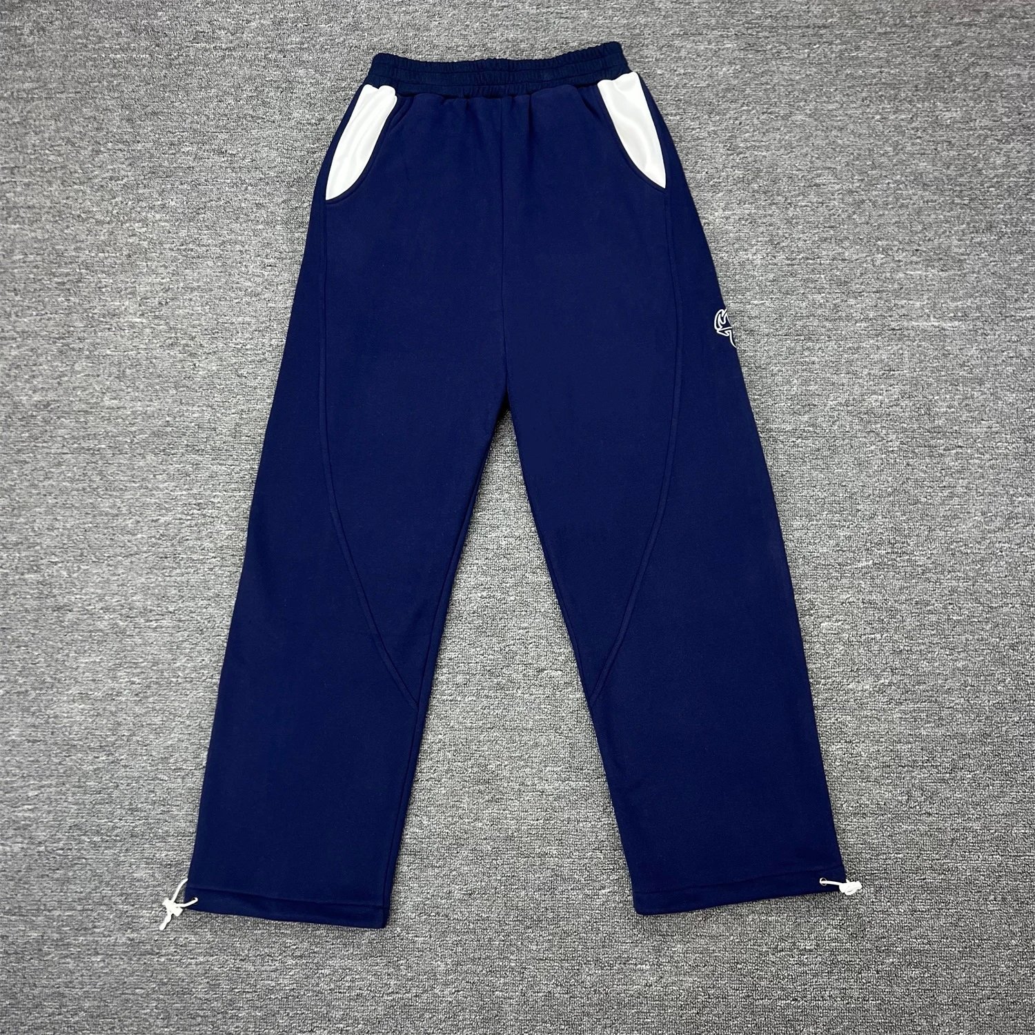Nordic Sportswear Colorblock Navy White and Gray Heather Track Suit