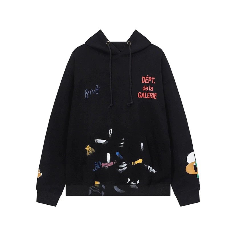 Flaming Mountain Logo Hooded Fleece Sweatshirt photo 5