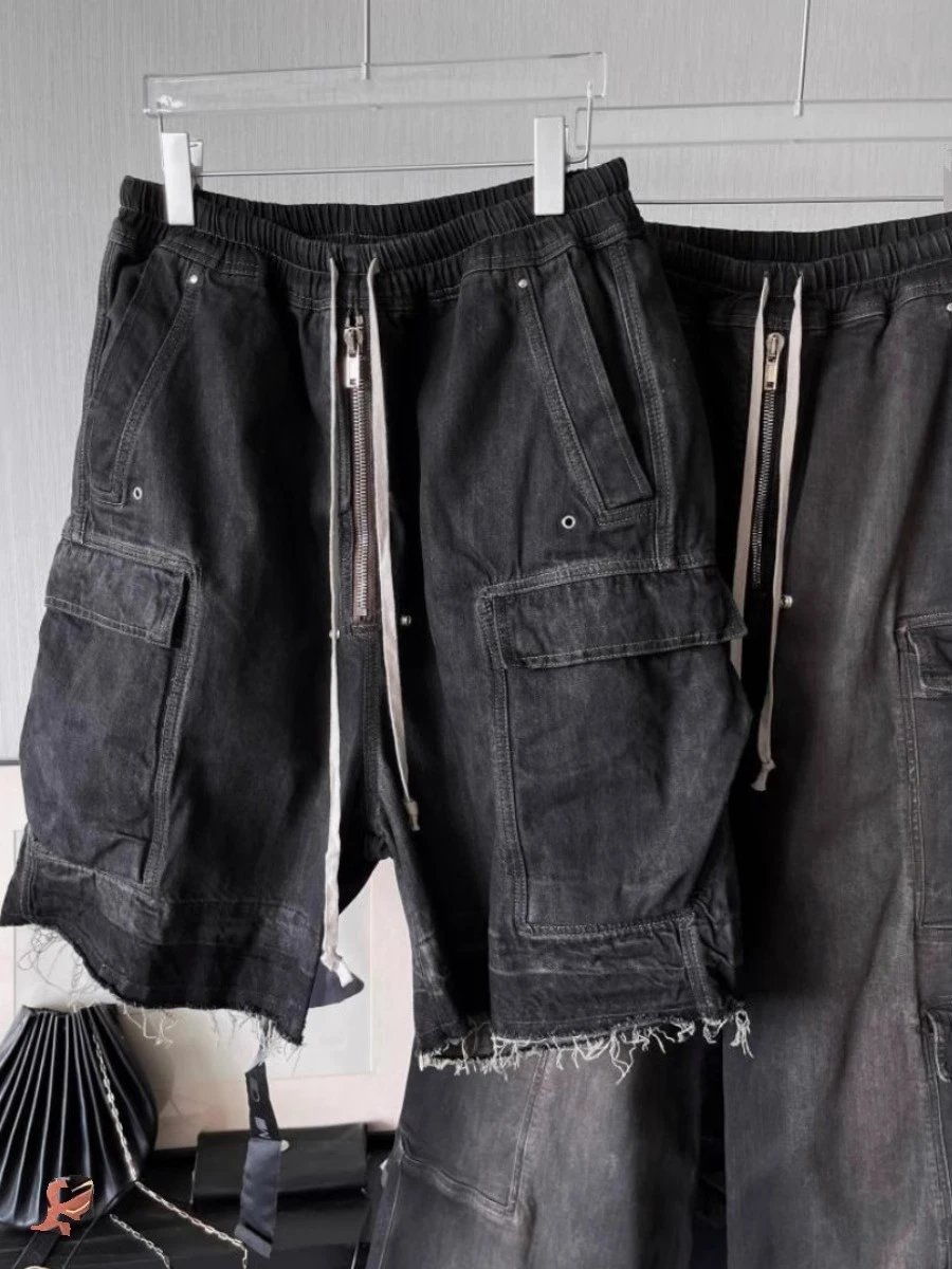 Drawstring Casual Cargo Shorts photo 5