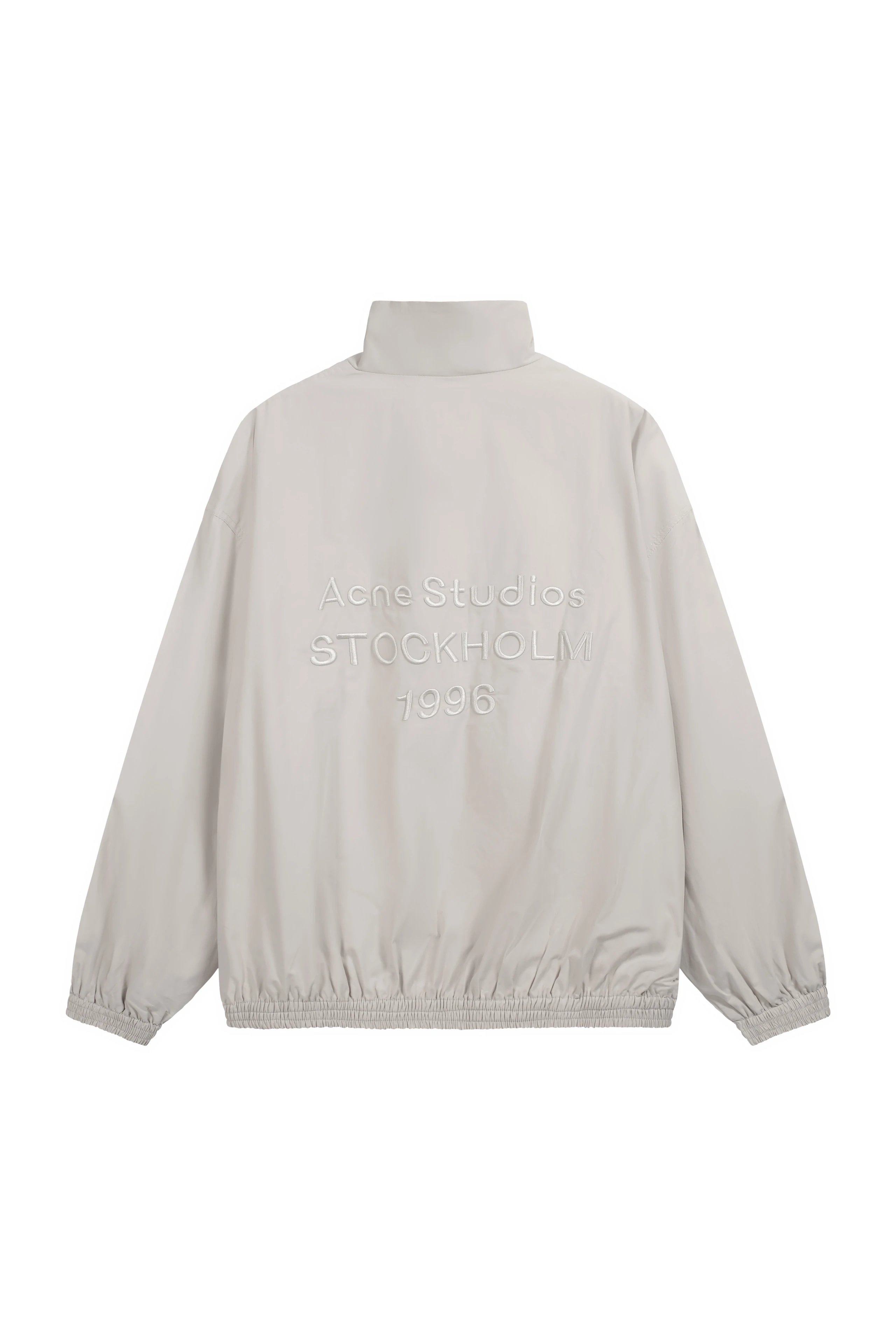 Distressed 1996 Letter Print Casual Jacket photo 7