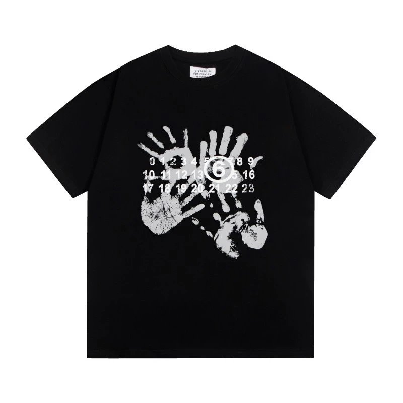 Maison Margiela Trendy Short-Sleeved T-Shirt