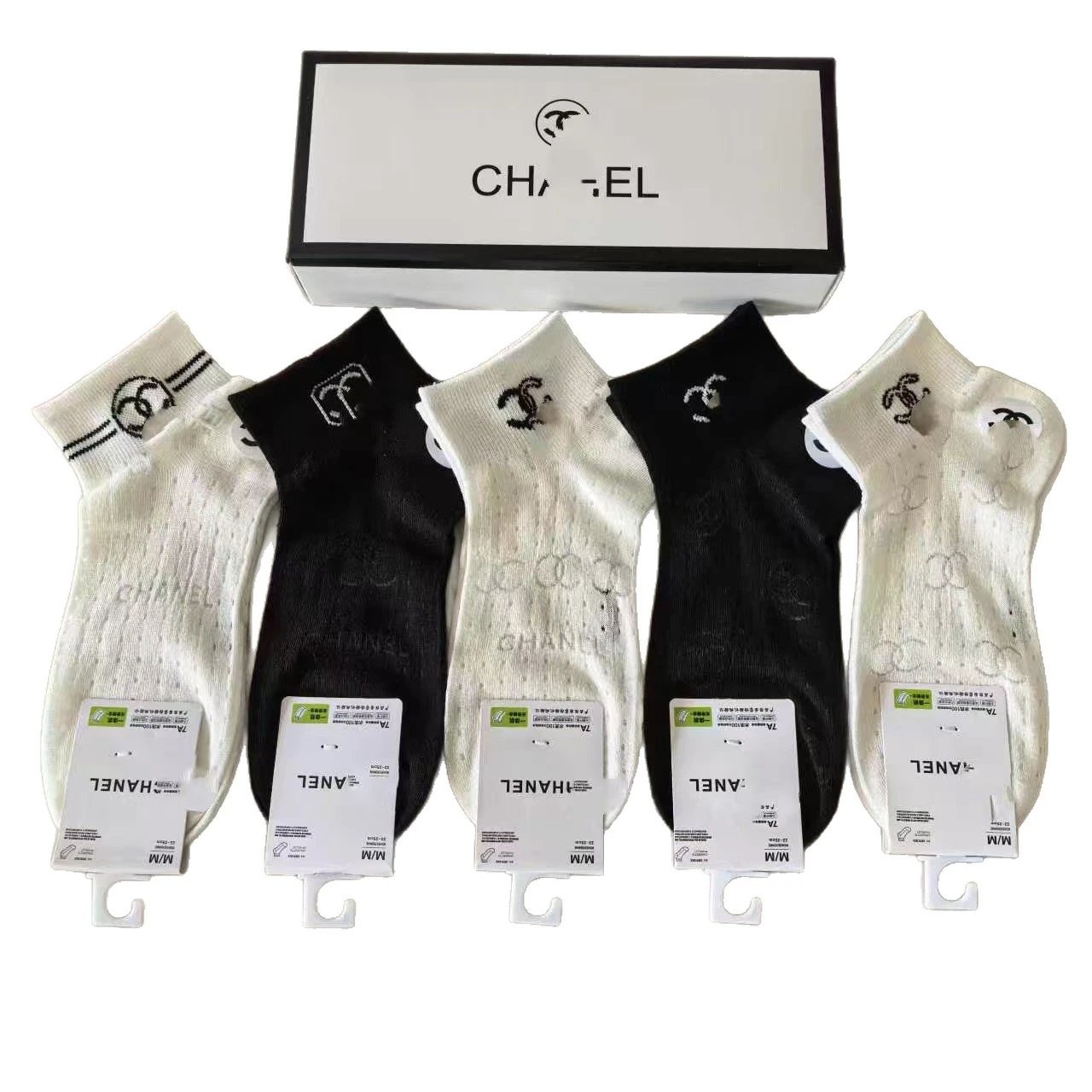 Couple Casual Mid-Calf Sports Cotton Socks