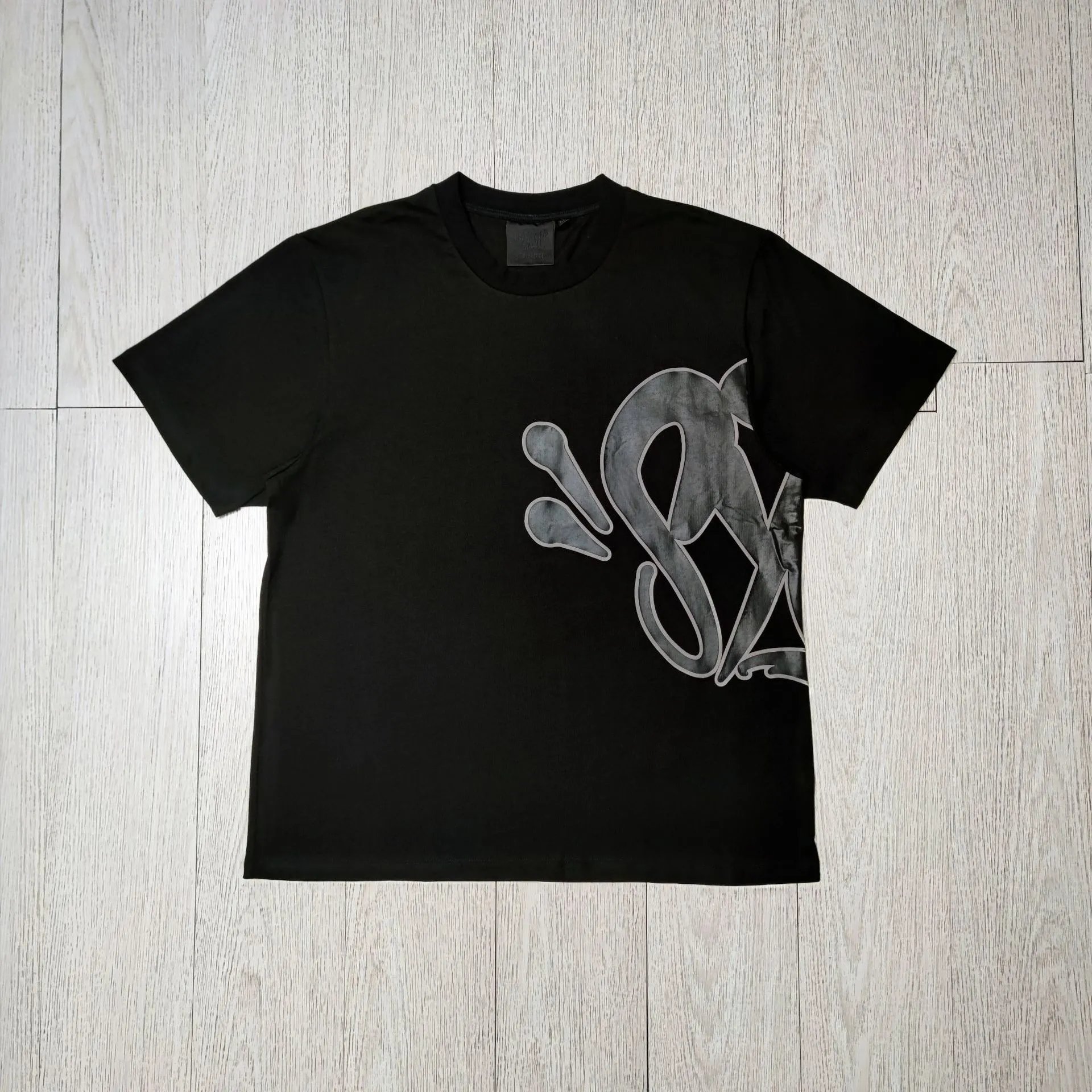 Hip Hop Foam Print T-Shirt photo 5