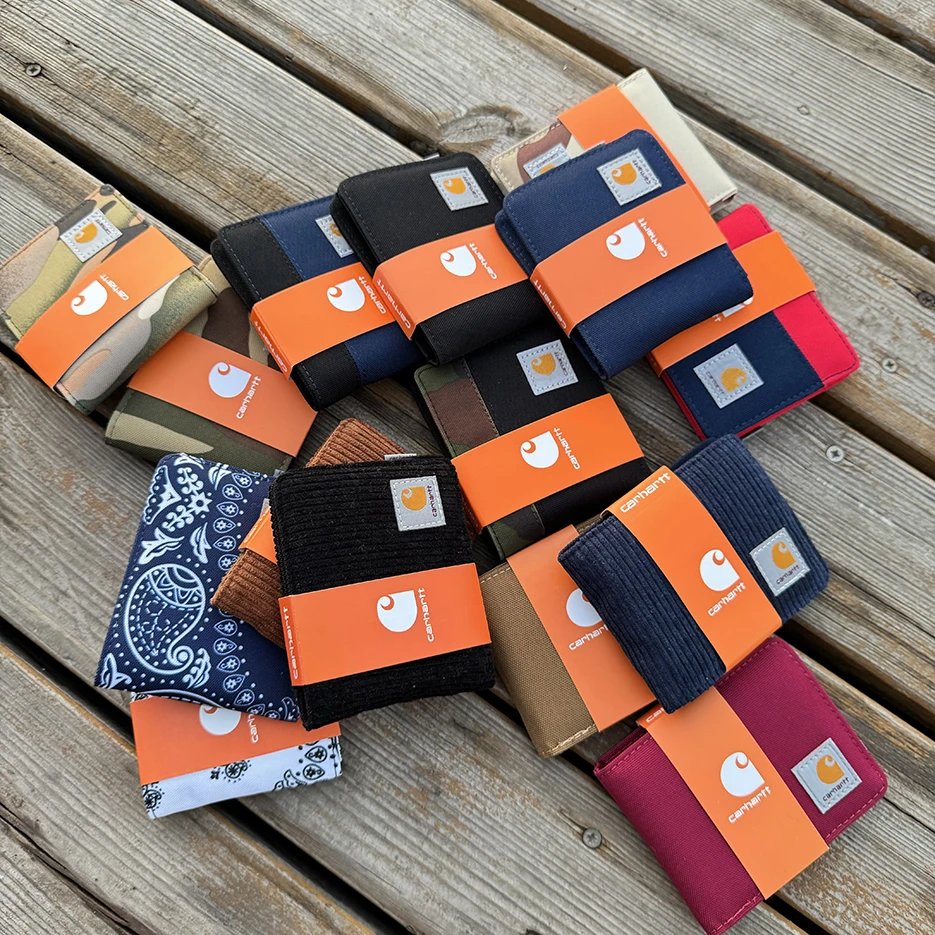 Carhartt WIP Fold Wallet Assorted Colors Casual Bifold Wallet