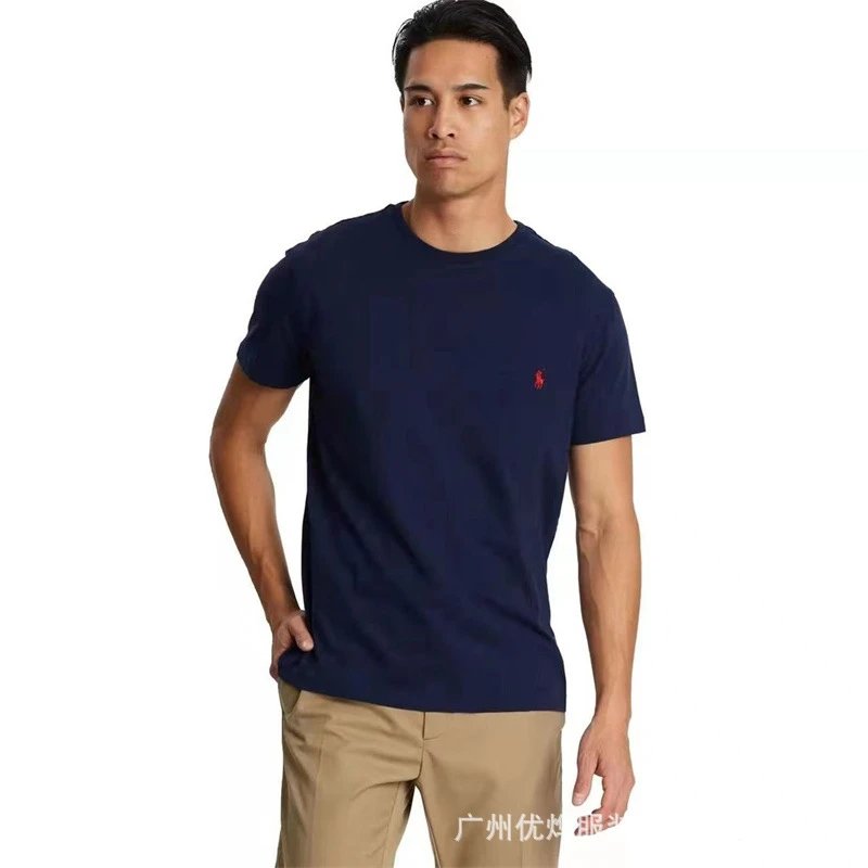 Crew Neck Pony Embroidered T-Shirt photo 4