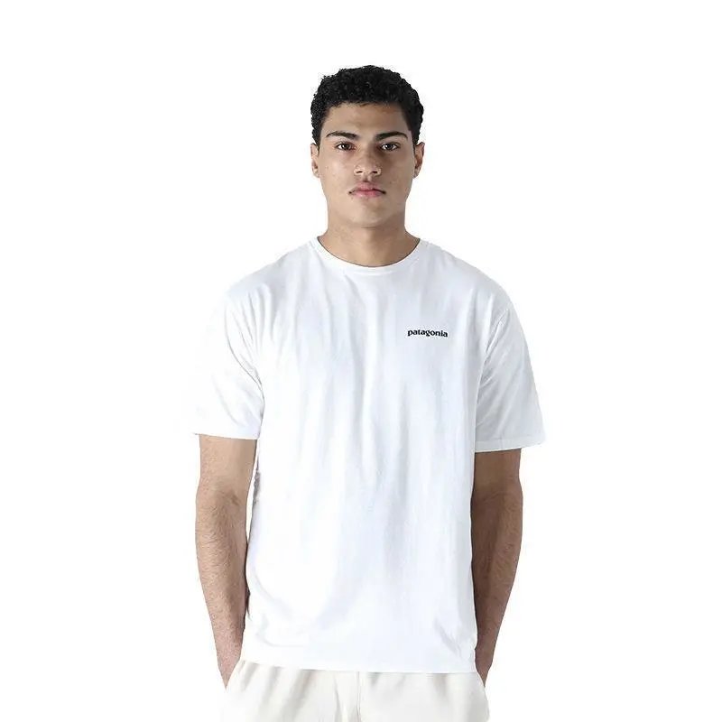 Patagonia P-6 Logo Responsibili-Tee White Casual T-Shirt
