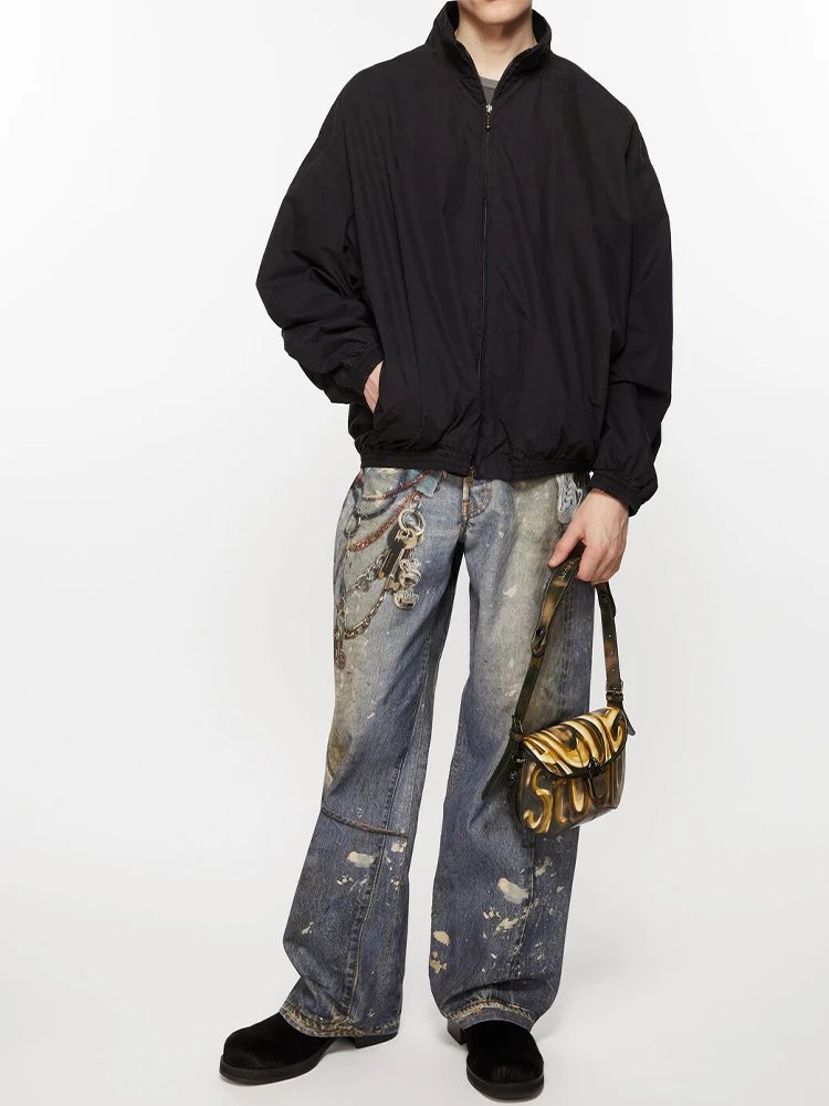 Acne Studios Stockholm 1996 Off-White Graphic Windbreaker
