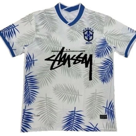 Stussy Brazil Italy Real Madrid Soccer Jersey Collection Graphic Print