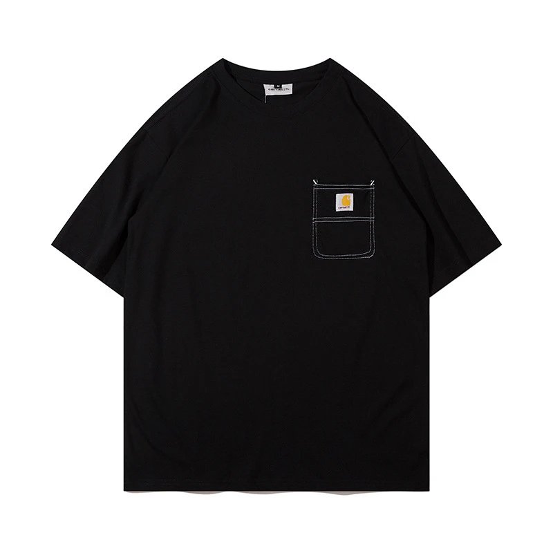 Trendy Distressed Crew Neck Loose T-Shirt photo 7