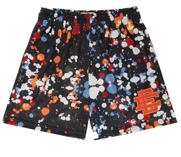 Ink Splatter Graffiti Fitness Shorts photo 4
