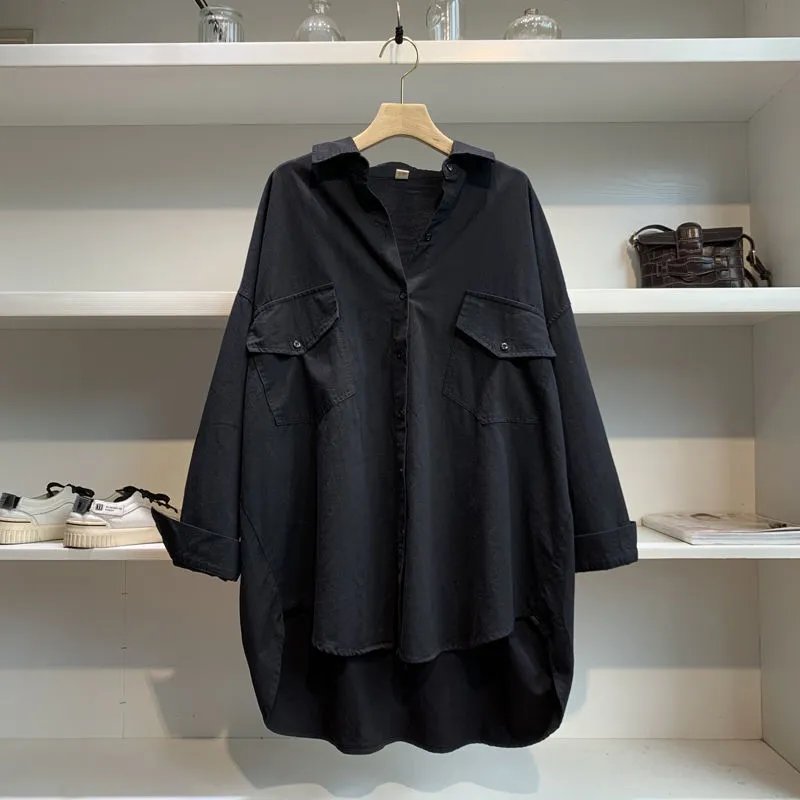 Loose Casual Relaxed-Fit Long-Sleeved Shirt photo 6