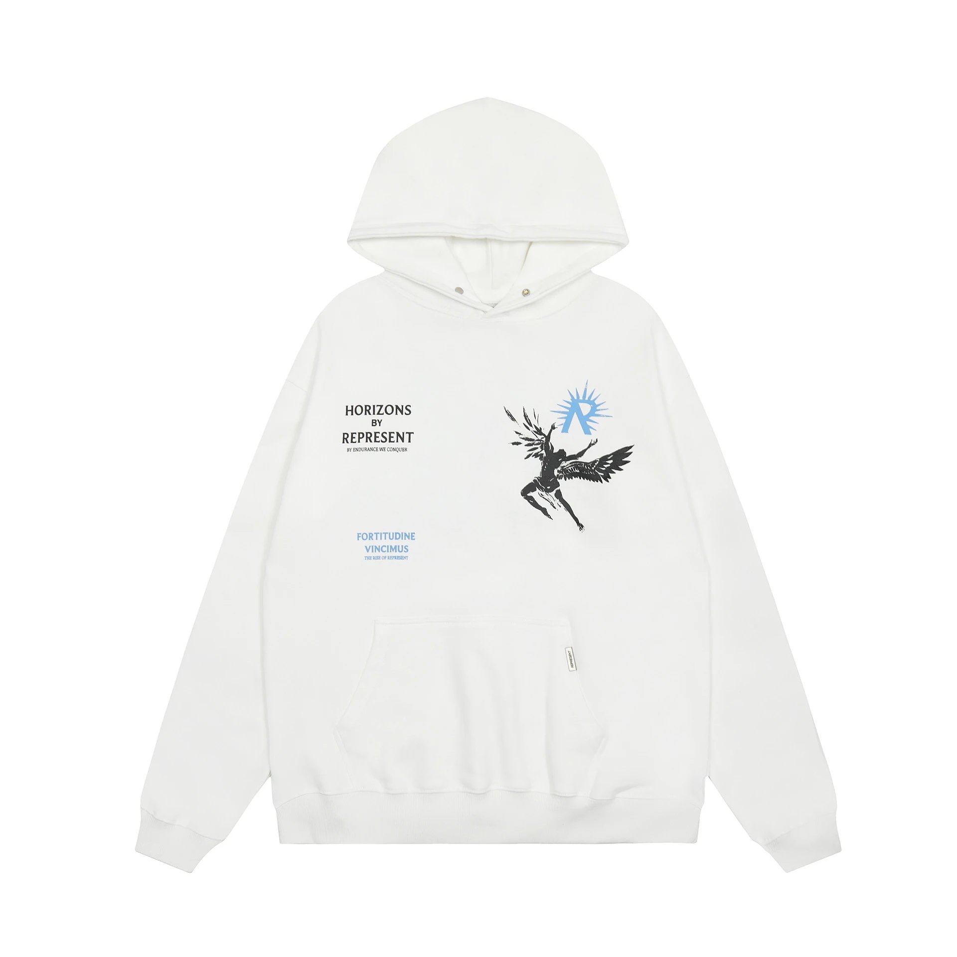 Letter Print Unisex Hooded Sweatshirt photo 2