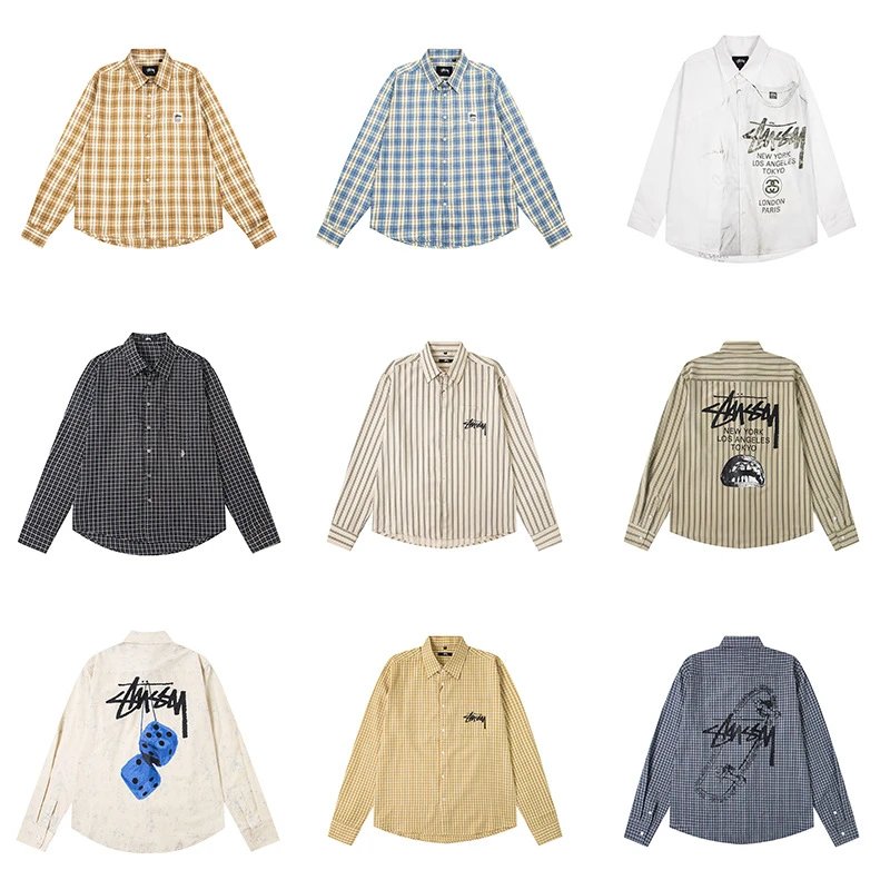 Long-Sleeved Printed Shirt
